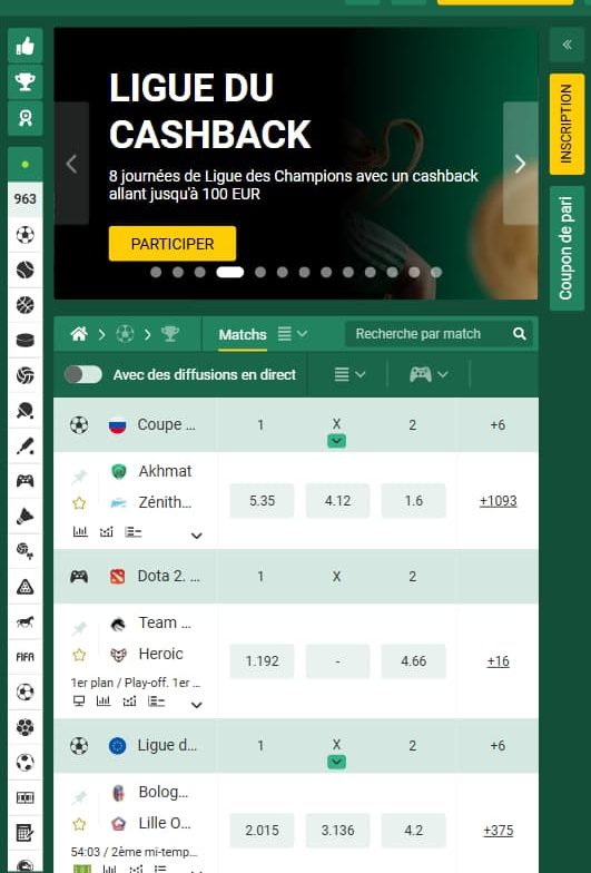 Betwinner Morocco app