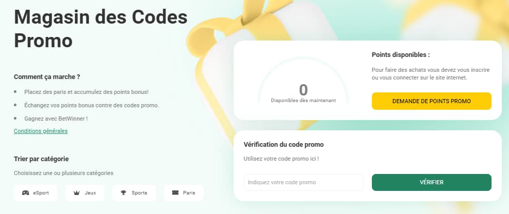 Magasin des Codes Promo